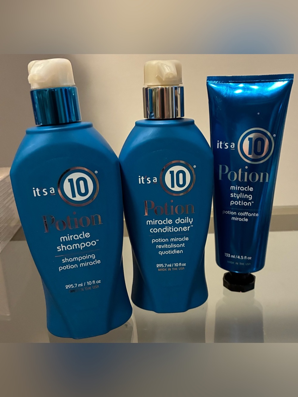 It’s a 10 Potion 10 Shampoo Conditioner & Miracle Styling Potion Set New Sealed